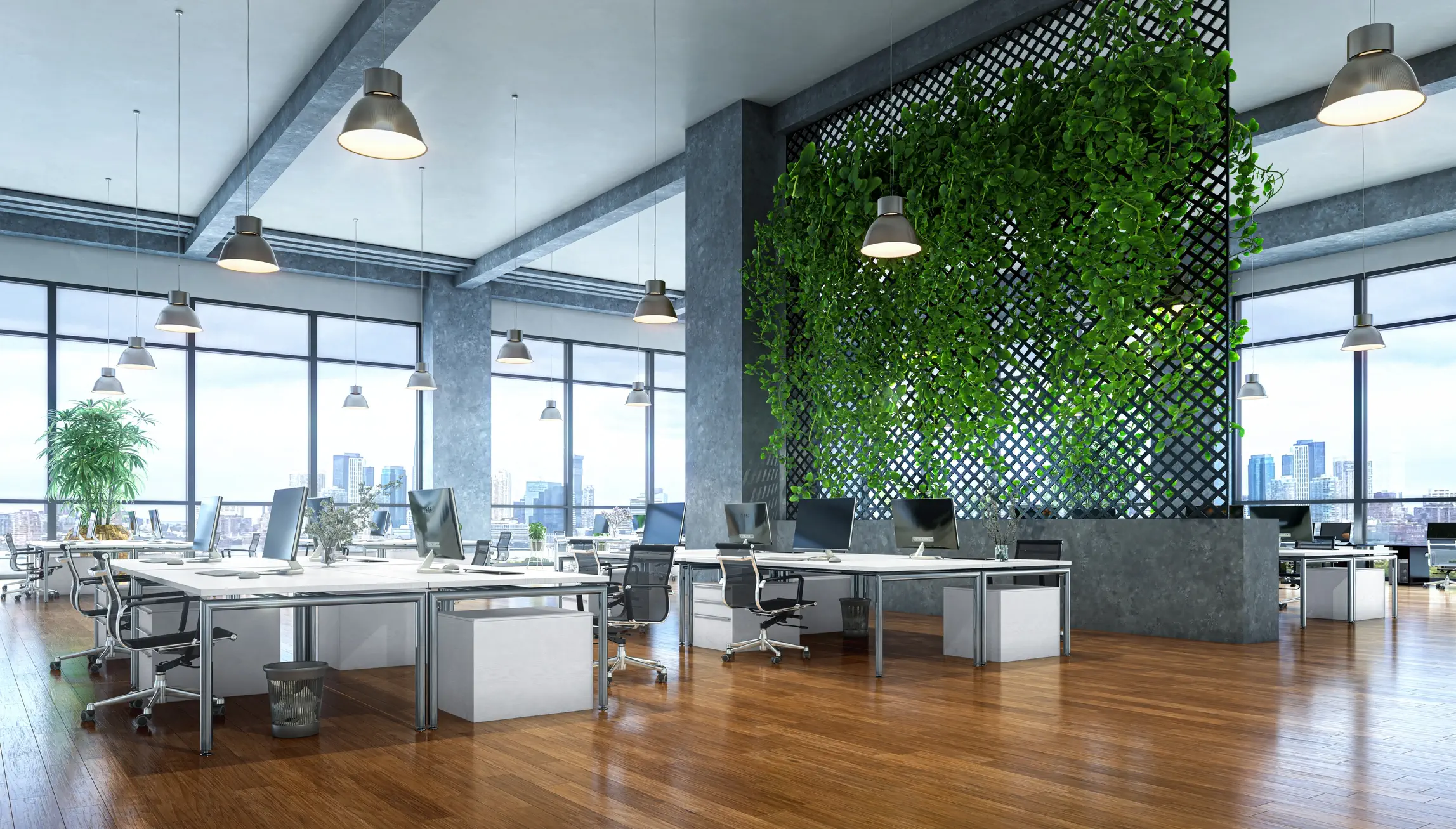 Clean professional office
